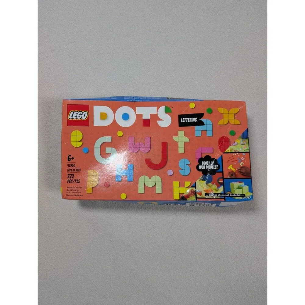 Lego Dots Lettering 41950 Opened Box, Still In Package